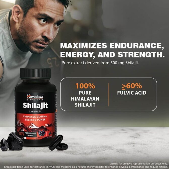 Himalayan Shilajit 60 Capsules